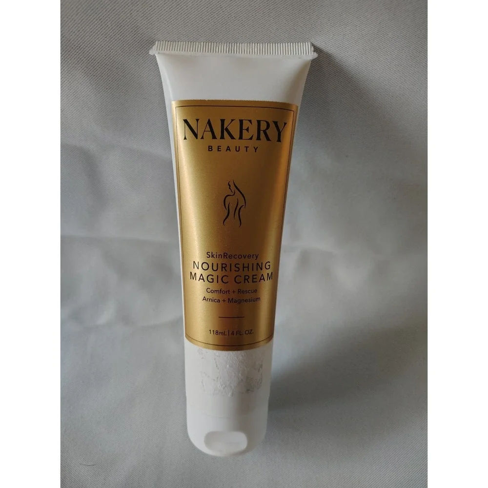 Nakery Beauty SkinRecovery Nourishing Magic Cream Arnica Magnesium 4 fl oz NEW